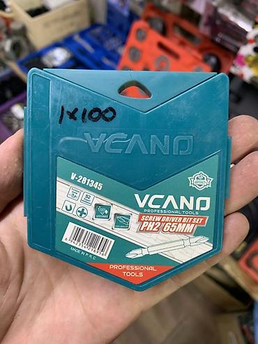 Набор бит VCANO Professional Tools V-281345 - Тип: биты для