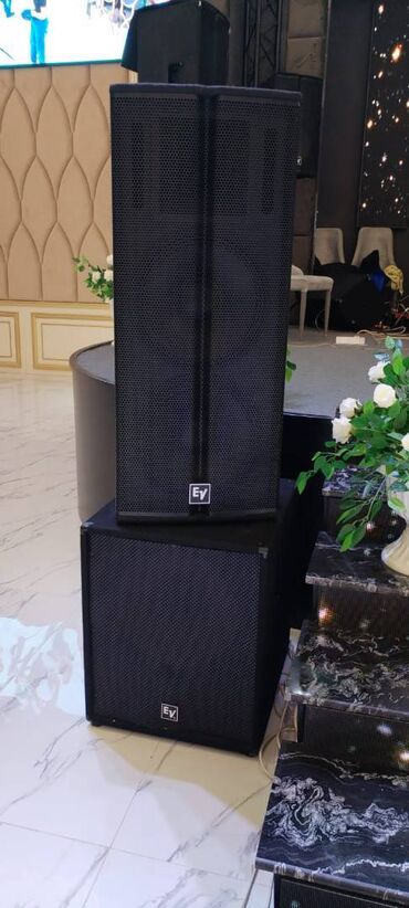 Dinamiklər və kolonkalar: İşlənmiş Yamaha Kolonka, Növ - Toy üçün, rəng - Qara — 17