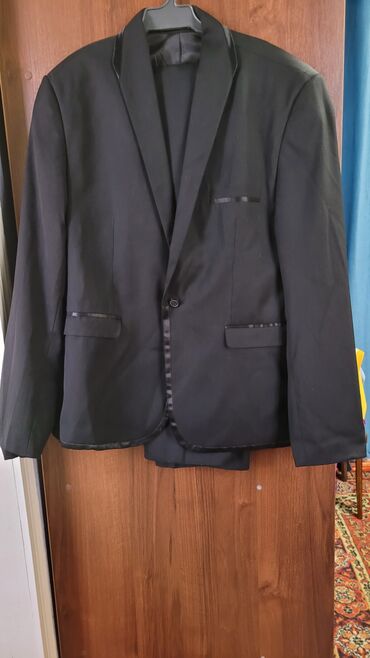 турецкие костюмы мужские: Костюм 5XL (EU 50), цвет - Черный