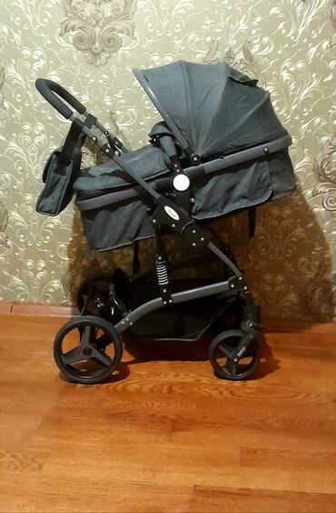 Gəzinti arabaları: Pouch kalyaska 65 azn Prablemi yoxdur. Qış çıxol çantası tülü ilə