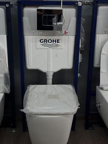 Инсталляция для подвесного унитаза GROHE с нажимной панелью