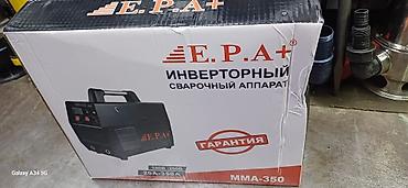 Сварочные аппараты: Инверторный сварочный аппарат E.P.A+ MMA-350 Назначение: - Ручная — 4