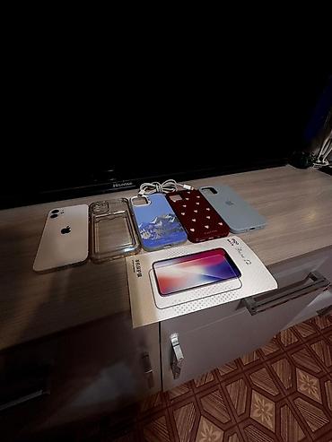 Apple iPhone: IPhone 12, Б/у, 128 ГБ, Белый, Зарядное устройство, Чехол, Защитное стекло, 71 % — 9