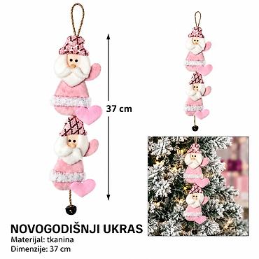 KMT Viseći ukras Deda Mraz od tkanine 2905296 - Brend: Kmt style -