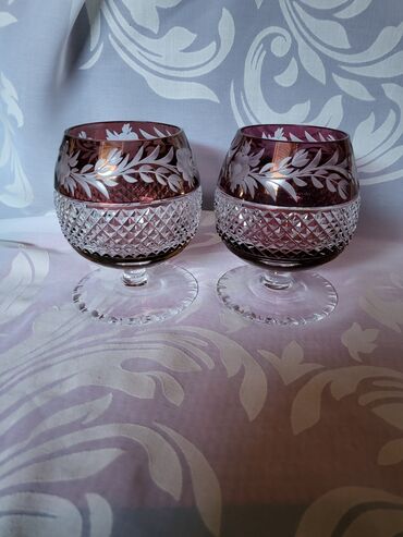 Čaše: Case nove kristal,rucni rad,Ebeling - Reuss. Case za dvoje za — 5