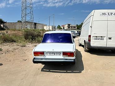 VAZ (LADA): Karopka bewden Atır VAZ 2107, ağ rəng, sedan kuzov. Texniki — 2