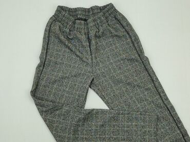 szara spódniczka w kratkę: Spodnie materiałowe, Primark, S, stan - Bardzo dobry