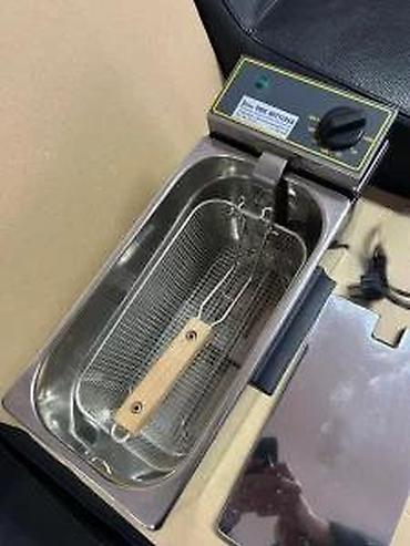 Ostali kuhinjski aparati: Profesionalna električna friteza od nerđajućeg čelika – countertop — 14