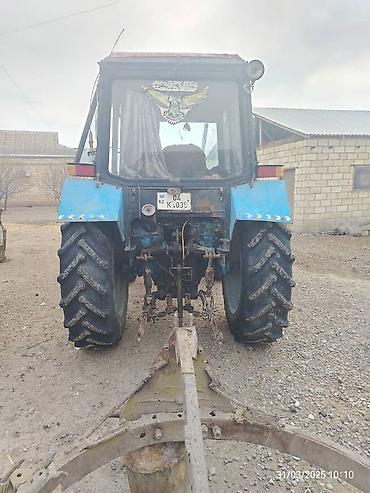 muhərrik velosipet: Traktor Belarus (MTZ) 82, 1991 il, 82 at gücü, motor 8.2 l, İşlənmiş — 2