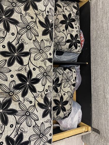диван бу токмок: Диван-кровать, цвет - Серый, Б/у