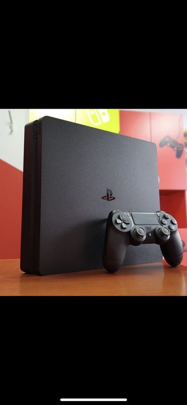 sony playstation 4 ������������ �� �������������� в Кыргызстан | PS4 (SONY PLAYSTATION 4): Продаю Sony PlayStation 4 слим, 1000 гб. Приставка в идеальном