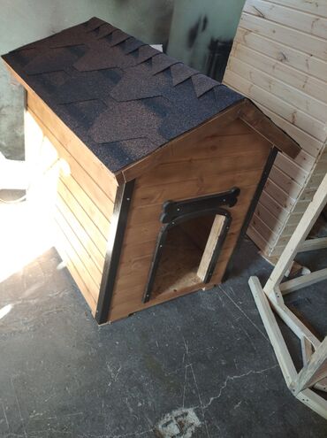 Зоотовары: Домик для собак. Будка для собаки всегда в наличии. Вальер для собак — 14