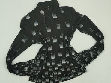 bluzki czarne długi rękaw: Blouse, S (EU 36), condition - Very good