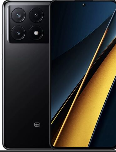 Poco: Poco X6 Pro 5G, Б/у, 256 ГБ, цвет - Черный, 2 SIM