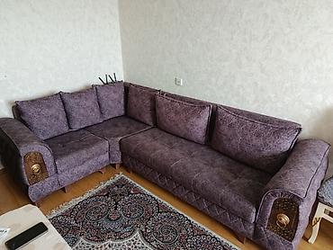 Диваны: Uqlavoy divan açılır 2x3 ölçü az istifadə olunub köçle bağlı satılır — 3