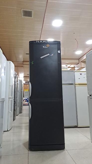 mini soyuducu: NARA iki qapılı soyuducu - Rəng: qara korpus, gümüşü qapı tutacaqları — 2