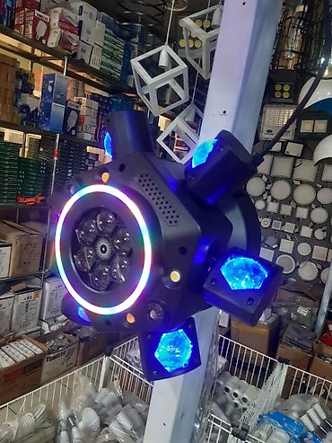 Digər işıqlandırma: Diskoteka işıq efekt cihazı – çoxfunksiyalı LED səhnə layihoru - 6 — 8