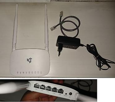 Модемы и сетевое оборудование: Wi-Fi 4 роутер SNR W4N класса N300. 802.11 b/g/n, MIMO 2x5dBi, 5xFE — 1