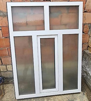 pila: Plastik pəncərə – 1 ədəd - Ölçü: 120 × 160 sm - Material: ağ PVC — 1