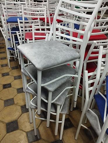 Табуретки: Железные новые стуля. Темир стул. Для кафе. Кухонные стуля. Швеяга — 18