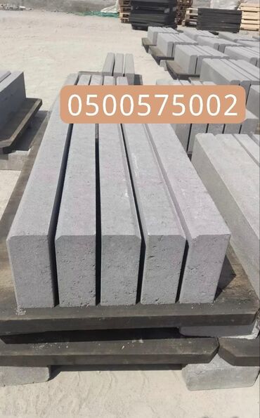 Дорожные бордюры: Дорожный бордюр, Прессованный, ЖБИ (Железобетонный), Новый — 11