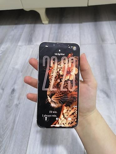 dubay iphone 15 pro max qiymeti: IPhone 13, Ağ, Face ID — 2