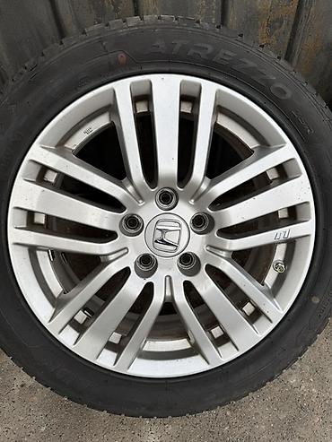 hond: Колеса в сборе 215 / 50 / R 17, Лето, Б/у, Комплект, Легковые, Литые, отверстий - 5 — 1