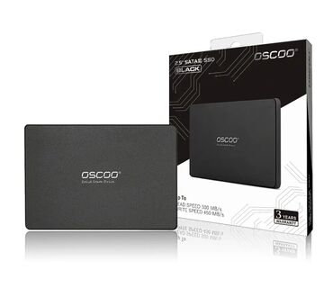 Другие комплектующие: Накопитель, Новый, OSCOO, SSD, 256 ГБ, 2.5", Для ПК