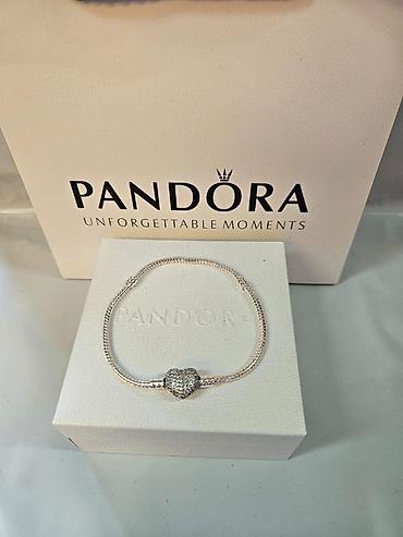 Narukvice: Pandora narukvica sa privescima – originalni set - Brend: PANDORA - — 3