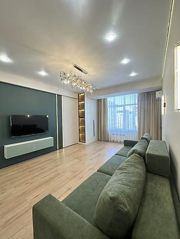 жк вегас: 1 комната, 52 м², Асанбай мкр Элитка, 12 этаж, Дизайнерский ремонт — 4