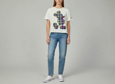 t shirty w róże: Zara, Футболка жіноча, розмір S