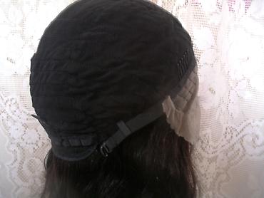 Perike i klipse: Duga lace front perika od prirodne kose crne boje Prednost ove lace — 7