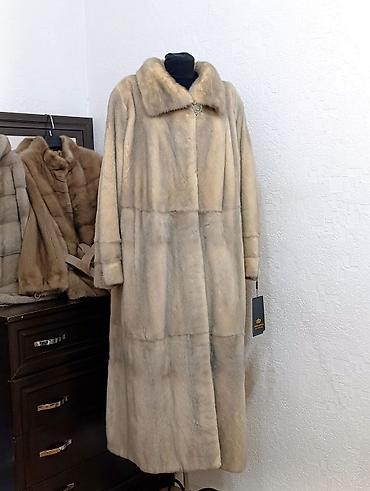 Шубы: Шуба, Норка, Длинная модель, Италия, 6XL — 3