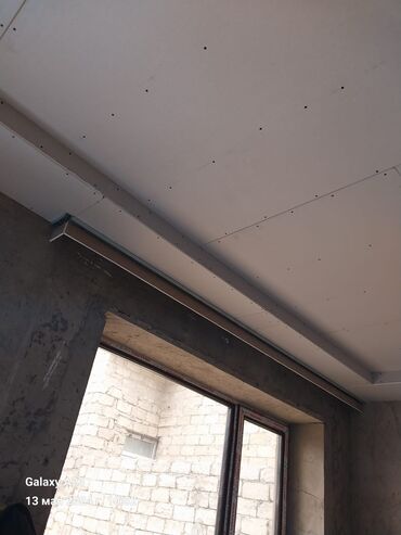 Tavan işləri: Bütün növ alcipan işləri görülür tv stent, figurlu tavan, düz tavan — 11