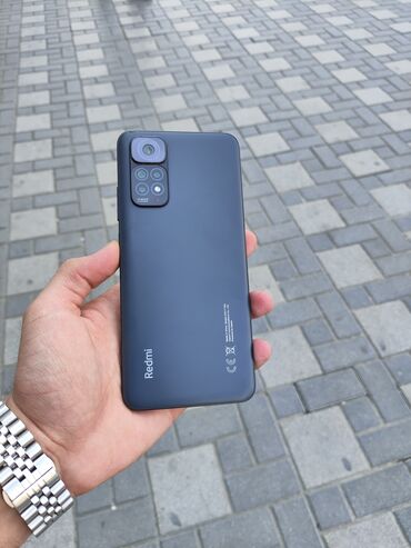 redmı not 8: Xiaomi Redmi Note 11S, 128 GB, rəng - Qara, 
 Düyməli, Barmaq izi