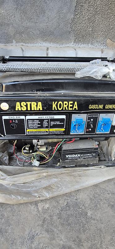 Үй жана бакча үчүн бардык: Бензиновый генератор ASTRA Korea AST-17700 - Однофазный, 220 В, 50 Гц — 3