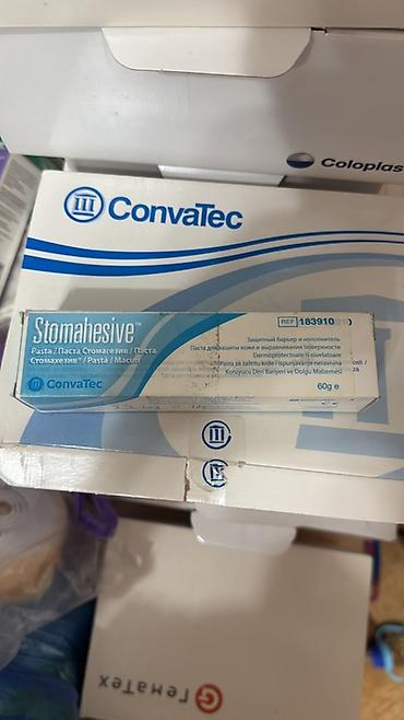открыто: Паста Coloplast, 60 г (2 oz) Калоприемник Стома Абуцел Все есть — 5