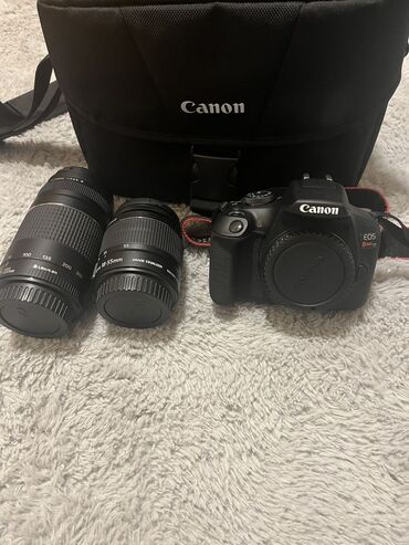 Фотоаппараты: Продаю canon rebel t7 снимает очень классно в комплекте 2 шт объектива
