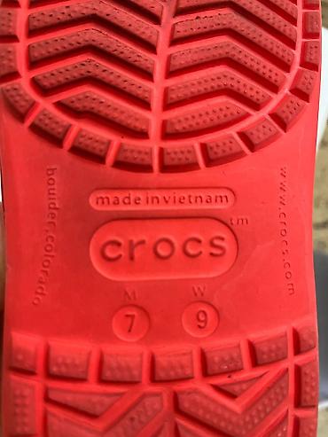 Детская обувь: Детские сабо Crocs x Disney Cars (Молния Маккуин)40-41 размер — 5