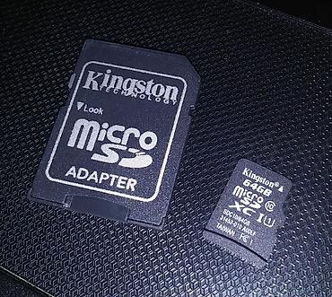 Продаю microSD флешку на 64gb для телефона или фотоаппарата