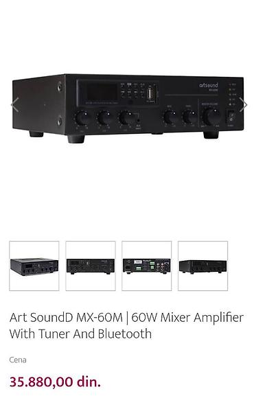 sony linija: Odlično očuvano mixer pojačalo sa tjunerom i bluetoth-om ArtSound — 10