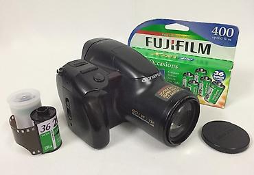 Videokameralar: Film camera " Olympus IS-2 DLX " . Зеркальный плёночный фотоаппарат — 4