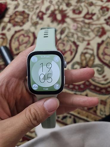 HUAWEI Watch Fit 3 (модель SLO‑B09), цвет Green, ремешок at lalafo.kg HUAWEI Watch Fit 3 (модель SLO‑B09), цвет Green, ремешок