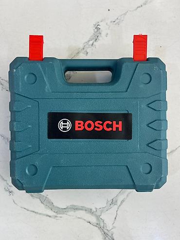 Bosch 24V akkumulyatorlu şurupdrever dəsti Məhsulun tərkibi: - 24V