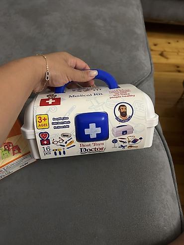 oyuncaq qız üçün: Uşaq həkim oyuncağı – Medical Kit - 3+ yaş üçün nəzərdə tutulmuş — 1