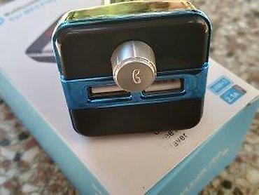 Audio oprema za auto: BT FM transmiter za automobil X9 – multifunkcionalni bežični komplet — 12