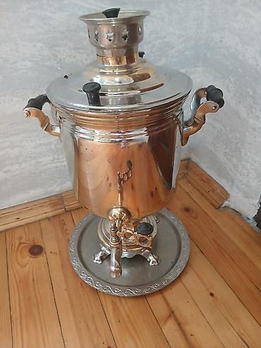 samavar qiyməti: İşlənmiş Od Samovar, 7 l, Ünvandan götürmə — 1