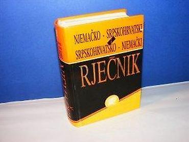 uradi sam: Nemačko srpskohrvatski i srpskohrvatsko nemački rječnik rečnik — 2