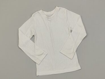 Kid's sweatshirt 6 years, height - 116 cm., Polyester, condition - Fair
