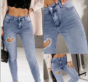 farmerke sa širokim nogavicama: Jeans, Regular rise